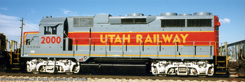 Utah Railway GP38 2000